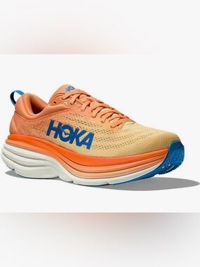 NWB Men's HOKA Bondi 8 'Impala Mock Orange' Men's Size 9.5